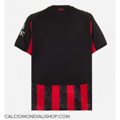 Maglie da calcio AC Milan Prima Maglia 2025-26 Manica Corta Maglie da calcio AC Milan Prima Maglia 2025-26 Manica Corta